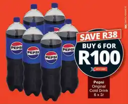 Checkers Hyper Pepsi Original Cold Drink offer