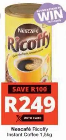 Checkers Hyper Nescafé Ricoffy Instant Coffee offer