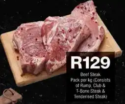 Checkers Hyper Beef Steak Pack offer
