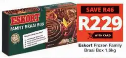 Checkers Hyper Eskort Frozen Family Braai Box offer