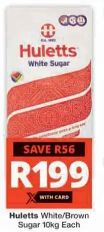 Checkers Hyper Huletts White/ Brown Sugar offer