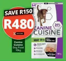 Checkers Hyper Canine Cuisine Dog Food offer