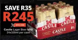 Checkers Hyper Castle Lager Beer NRB offer