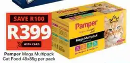 Checkers Hyper Pamper Mega Multipack Cat Food offer