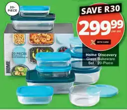 Checkers Hyper Home Discovery Glass Bakeware Set offer