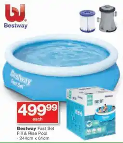 Checkers Hyper Bestway Fast Set Fill & Rise Pool offer