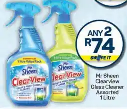 Pick n Pay Mr Sheen Clearview Glass Cleaner Assorted offer