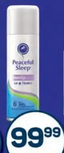 Pick n Pay Peacefull Sleep Mosquito Repellent Family Care Aerosol offer