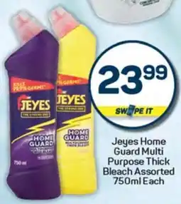 Pick n Pay Jeyes Home Guard Multi Purpose Thick Bleach Assorted offer