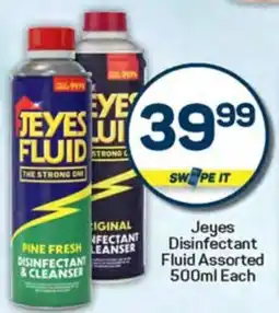 Pick n Pay Jeyes Disinfectant Fluid Assorted offer