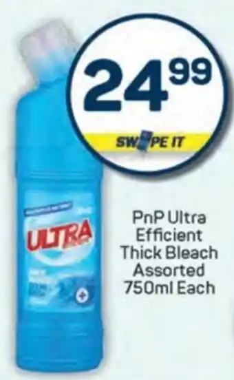 Pick n Pay PnP Ultra Efficient Thick Bleach Assorted offer