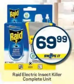 Pick n Pay Raid Electric Insect Killer Complete Unit offer