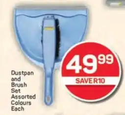 Pick n Pay Addis Dustpan and Brush Set offer