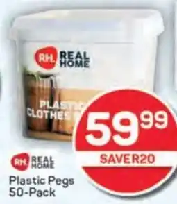 Pick n Pay REAL HOME Plastic Pegs offer