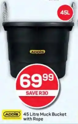 Pick n Pay ADDIS Muck Bucket with Rope offer