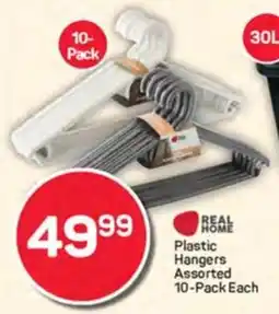 Pick n Pay REAL HOME Plastic Hangers Assorted offer