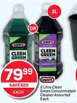 Pick n Pay Wynn's Cleen Green Concentrated Cleaner Assorted offer