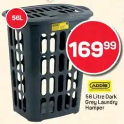 Pick n Pay ADDIS Dark Grey Laundry Hamper offer