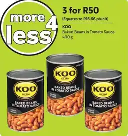 Makro KOO Baked Beans in Tomato Sauce offer