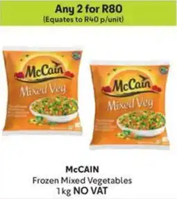 Makro McCAIN Frozen Mixed Vegetables offer
