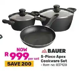 Game 5-Piece Apex Cookware Set offer
