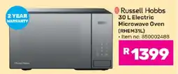 Game Russell Hobbs 30 L Electric Microwave Oven (RHEM31L) offer