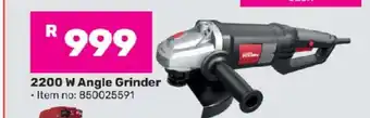 Game 2200 W Angle Grinder offer