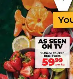 Food Lover's Market 16 Piece Chicken Braai Packs offer