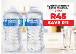 Food Lover's Market aQuellé Still Natural Spring Water 5 L offer