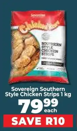 Food Lover's Market Sovereign Southern Style Chicken Strips 1 kg offer