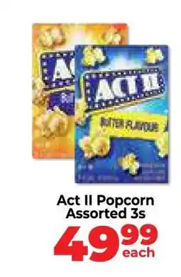 Food Lover's Market Act II Popcorn Assorted 3s offer