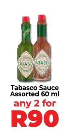 Food Lover's Market Tabasco Sauce Assorted 60 ml offer