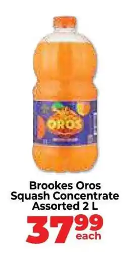 Food Lover's Market Brookes Oros Squash Concentrate Assorted 2 L offer