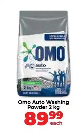 Food Lover's Market OMO Auto Washing Powder 2 kg offer