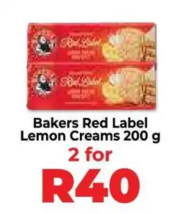 Food Lover's Market Bakers Red Label Lemon Creams 200 g offer