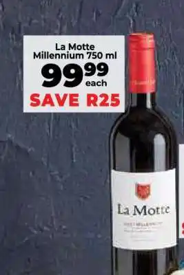 Food Lover's Market La Motte Millennium 750 ml offer