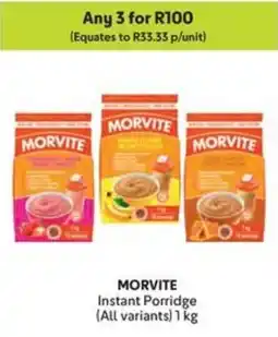 Makro MORVITE Instant Porridge offer