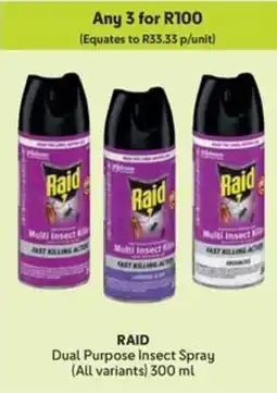 Makro RAID Dual Purpose Insect Spray offer