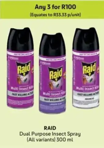 Makro RAID Dual Purpose Insect Spray offer