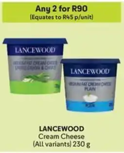 Makro LANCEWOOD Cream Cheese offer