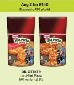 Makro DR. OETKER Ital Mini Pizza offer