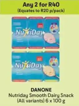 Makro DANONE Nutriday Smooth Dairy Snack offer