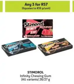 Makro STIMOROL Infinity Chewing Gum offer
