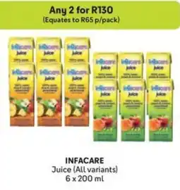 Makro INFACARE Juice offer
