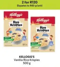 Makro KELLOGG'S Vanilla Rice Krispies offer