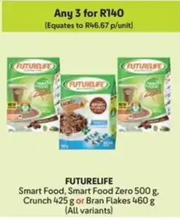 Makro FUTURELIFE Smart Food, Smart Food Zero, Crunch or Bran Flakes offer