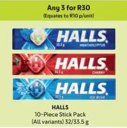 Makro HALLS Stick Pack offer