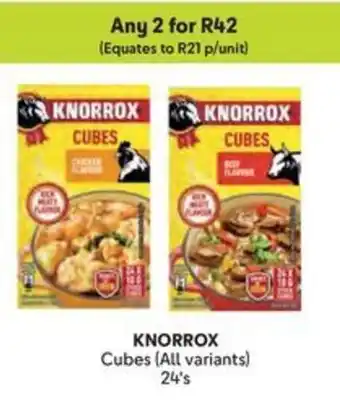 Makro KNORROX Cubes offer