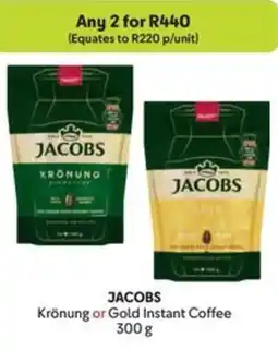 Makro JACOBS Krönung or Gold Instant Coffee offer