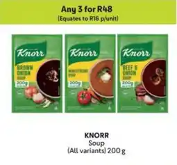 Makro KNORR Soup offer